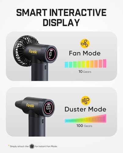 Fanttik Gust B11 Mix Pro 2-in-1 Electric Air Duster & S2 Pro Max Electric Screwdriver - Image 4