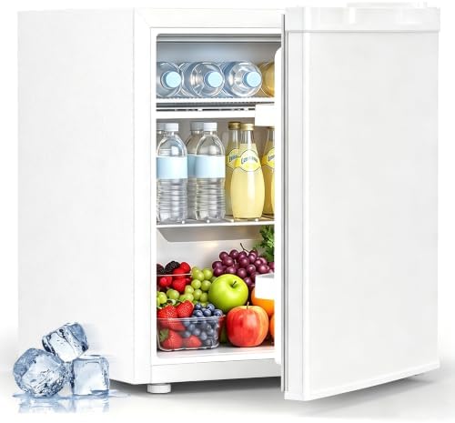 Electactic 1.3 Cu.Ft Mini Fridge, Single Door Compact Refrigerator by Electactic