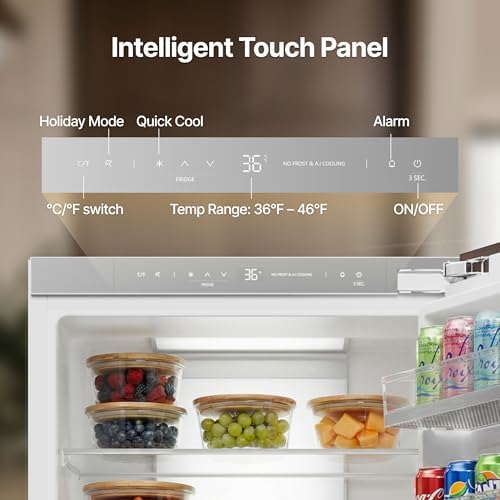 Ca'Lefort 22-Inch Panel Ready Refrigerator, 10.9 cu.ft - Image 6
