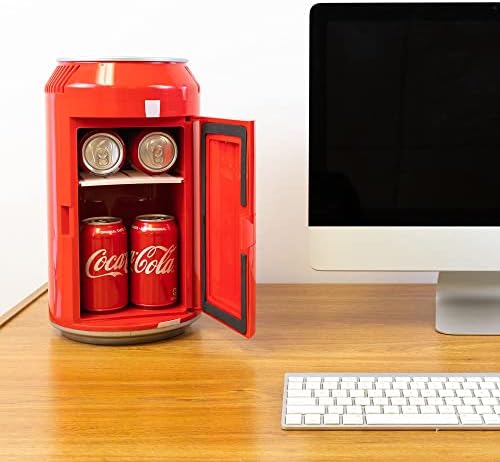 Koolatron Coca-Cola Portable 8 Can Thermoelectric Mini Fridge 5.4 L/ 5.7 Quarts Capacity, 12V DC/110V AC Cooler for home, cabin, beer, beverages, snacks, skincare, cosmetics, medication, Red CC06 - Image 6