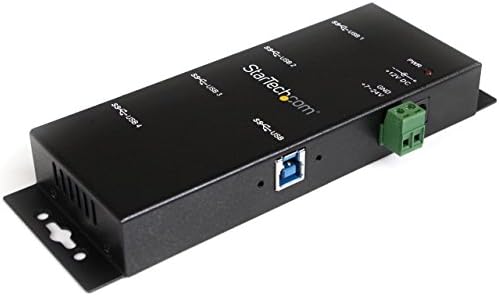 StarTech 4-Port Industrial USB 3.0 Hub 5Gbps, 36W PA, TAA (ST4300USBM) - Image 2