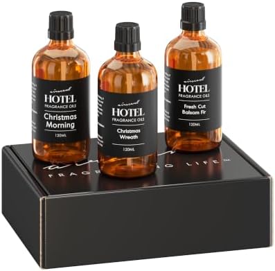 AirScent Holiday Diffuser Oil Christmas Magic 120 mL Gift Set 3-Pack by Airscent