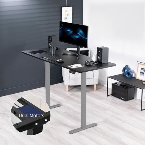 VIVO Black 71 x 30 in Standing Desk, DESK-KIT-E2G7B - Image 2