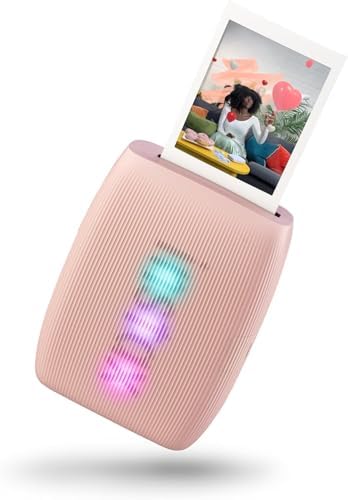 Fujifilm Instax Mini Link 3 Smartphone Printer Rose Pink + Fuji Film Value Pack (20 Sheets)+ Shutter Accessories Bundle, Incl. Protective Case, 20 Sticker Frames, USB Type C Cable - Image 4