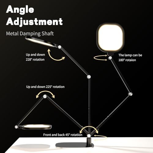 LitONES LED Desk Lamp for Home Office, Eye-Caring Diffused Desk Light - Image 5