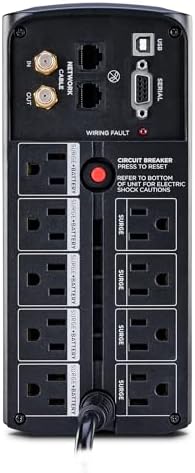 CyberPower CP850AVRLCD Intelligent LCD UPS Battery Backup - Image 4