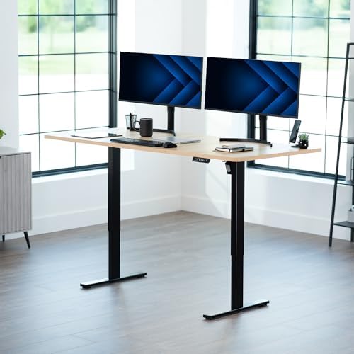 VIVO Light Wood 71 x 36 in Standing Desk, DESK-KIT-1B7C-36 - Image 2