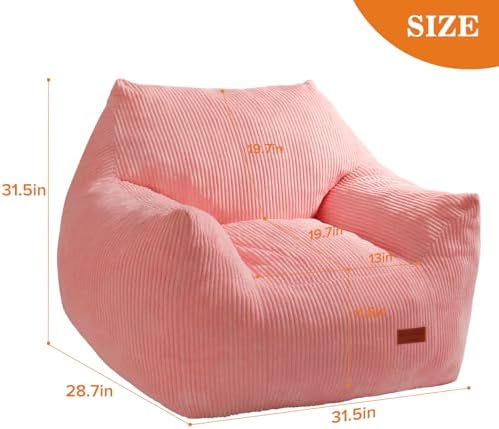 Big Bean Bag Chair for Adults, Ultra Soft BeanBag for Living Room - Image 2
