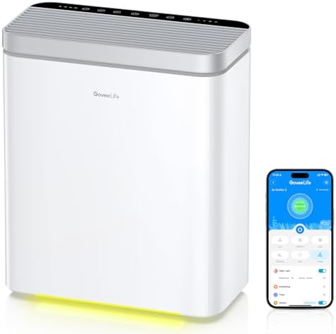 GoveeLife Smart Air Purifier for Home Large Room, Up to 1046 ft²（no sensor) by GoveeLife