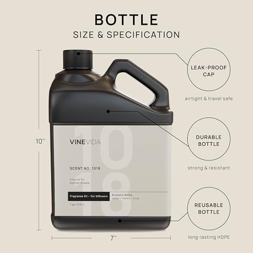 VINEVIDA (128oz) Fragrance Collection Diffuser Oil - Hotel Scent for Home - Cold Air Diffuser Oil - Essential Oil No.1018 Inspired by Ritz Carlton - Image 2