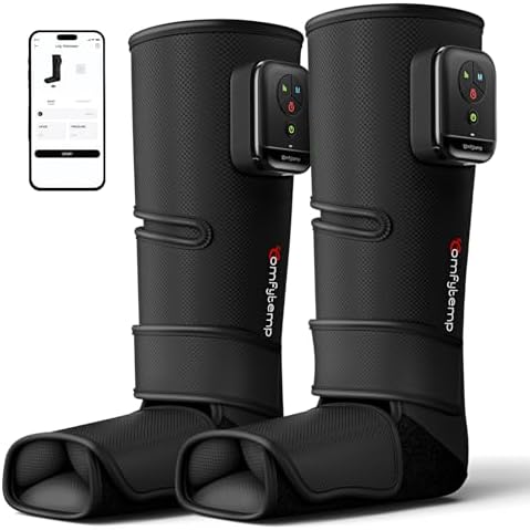 Comfytemp Air Compression Leg Massager, Foot and Calf Compression Boots by Comfytemp