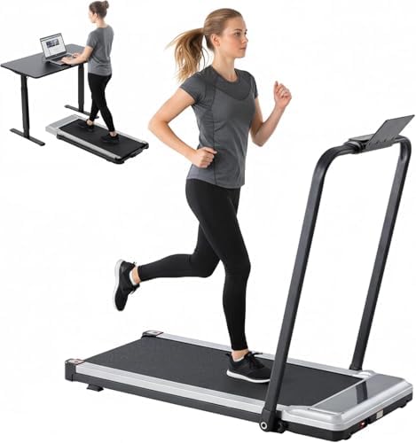 Walking Pad Under Desk, 3 in 1 Portable Treadmills for Home Small Space by SageNest