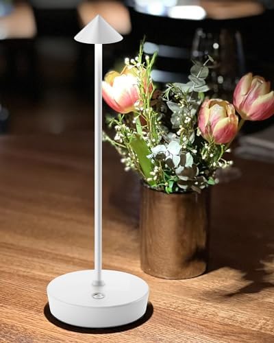 LED Cordless Table Lights Rechargeable 6000mAh Battery Outdoor Desk Lamp - Image 2