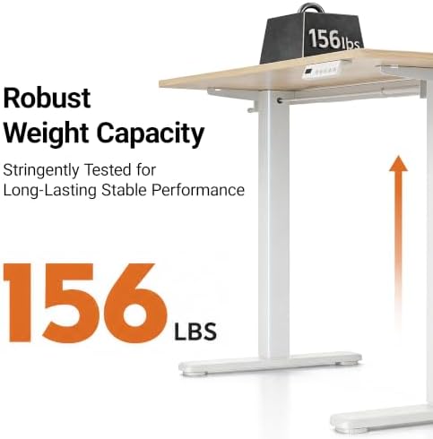Claiks 32 x 19 Inch Nature Electric Standing Desk - Image 4