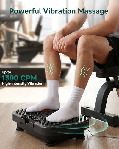 Snailax Vibration Foot Massager with Heat, Remote Control for Tired Feet - Image 4
