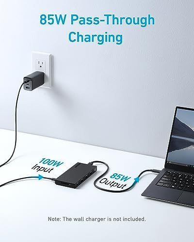 Anker USB-C Hub, 10-in-1 USB Hub, Dual Display with Dual 4K HDMI Ports - Image 6