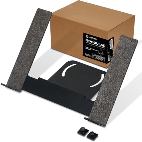 ULTRARM Moodular Laptop Tray Stand Add-On for Slide Rails, Do Not Use Alone by ULTRARM