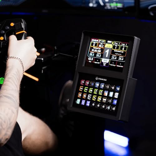 SimSport Gadget 6.8 Inch Touchscreen Combo for Stream Deck XL Sim Rig Accessories Aluminum Profile - Image 2
