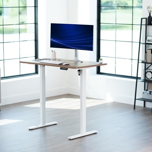 VIVO Reclaimed Wood 48 x 30 in Standing Desk, DESK-KIT-1W5P - Image 2