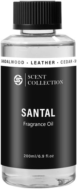 Luxury Hotel Scent Santal Diffuser Oil 200ml Waterless Sandalwood Refill by scentcollection