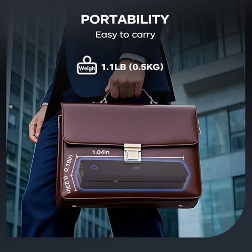 PRT Portable Thermal Portable Printer, Inkless Bluetooth Printer for Phone - Image 3