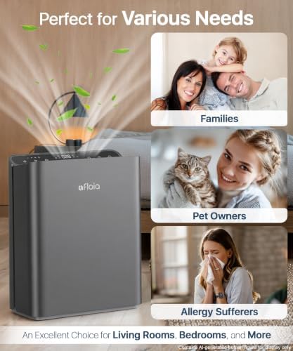 Afloia Air Purifier for Large Rooms Up to 2,000 Sq. Ft. with PM2.5 Display - Image 7
