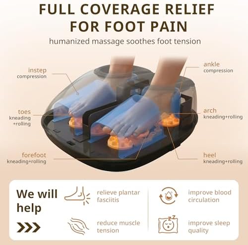 Mynt Shiatsu Foot Massager with Heat FSA Eligible HSA 2026 Upgraded - Image 3