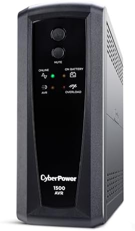 CyberPower CP1500AVRT AVR UPS Battery Backup and Surge Protector - Image 2