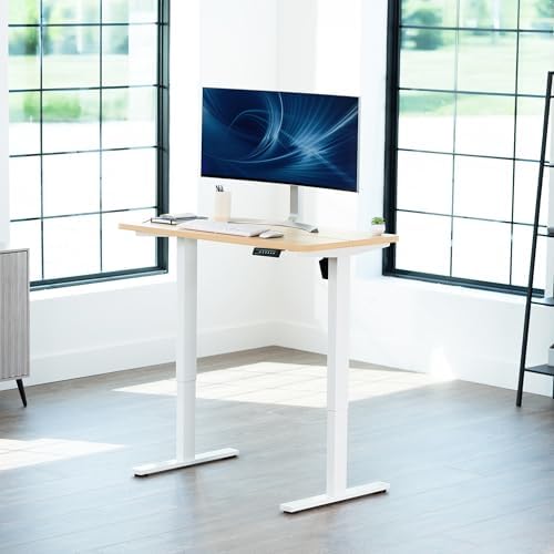 VIVO Light Wood 43 x 24 in Standing Desk, DESK-1W4C - Image 2