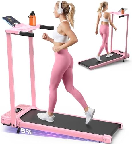 ANCHEER Walking Pad with Incline-Under Desk Treadmill for Home/Office by YourHealthyLifestyle