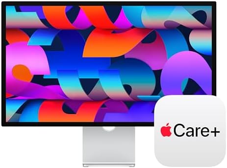 Apple Studio Display: Nano-Texture Glass, Tilt-Adjustable Stand with AppleCare+ (3 years) by Apple