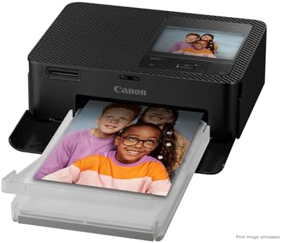 Canon Selphy CP1500 Wireless Compact Photo Printer (Black) by Unknown