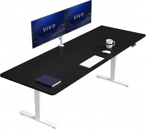 VIVO Black 83 x 30 in Standing Desk, DESK-KIT-1W8B by VIVO