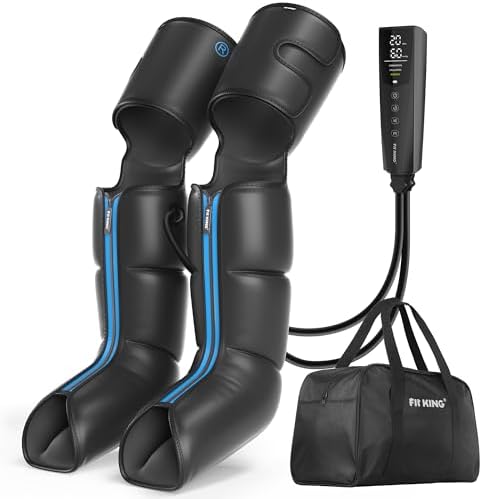 FIT KING Cordless Full Leg & Foot Massager for Circulation and Pain Relief by FITKING
