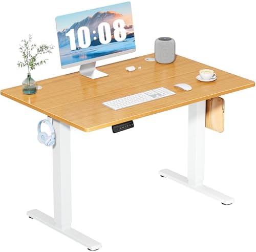 DUMOS 40 Inch Electric Standing Desk, Memory Adjustable Home Office Desk by DumosLifestyle