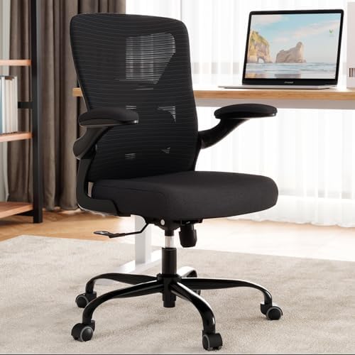 Ergalithic Office Chair: Mesh Ergonomic Desk Chair with 3D Lumbar & Swivel - Image 2