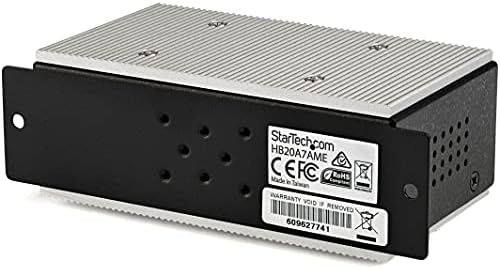 StarTech 7-Port USB 2.0 Hub, Metal, ESD Surge, Extended Temp (HB20A7AME) - Image 6