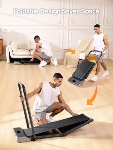 WalkingPad Foldable Walking Pad Treadmill with Handle Bar Under Desk - Image 2