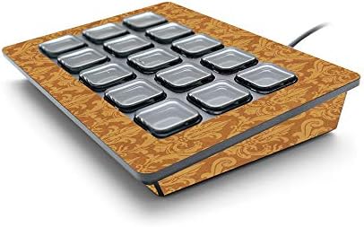 MightySkins Skin for Elgato Stream Deck - Gold Damask | Protective, Durable, and Unique Vinyl Decal wrap Cover | Easy to Apply, Remove, and Change Styles | Made in The USA by MIGHTY+SKINS