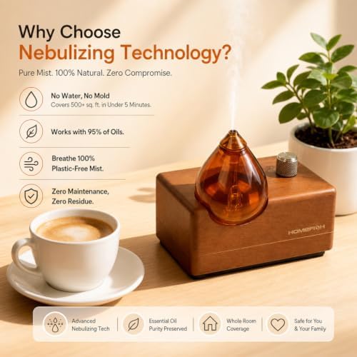 Waterless Essential Oil Diffuser Cordless Aromatherapy Diffuser - Image 3