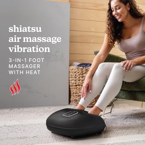 Homedics Shiatsu Foot Massager with Heat, Air Compression & Vibration - Image 2
