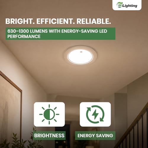E2 LIGHTING 10 Pack Recessed LED Light, CCT Tunable, 1300 Lumens, 6 Inch - Image 6