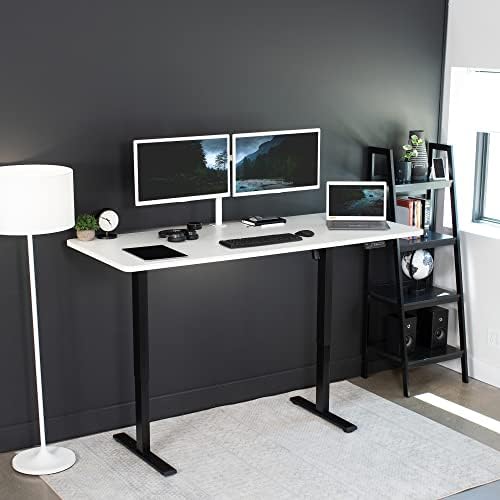 VIVO White 71 x 30 in Standing Desk, DESK-KIT-1B7W - Image 2