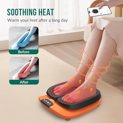 Snailax Vibration Foot Massager with Heat, App Control, FSA Eligible - Image 4