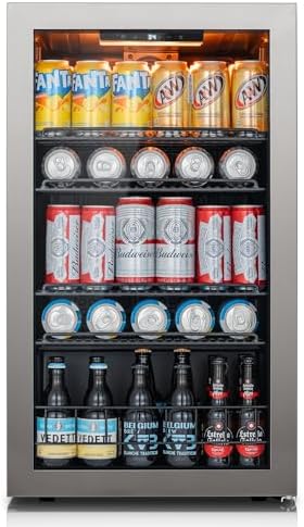 Ca'Lefort 130 Cans Mini Fridge, Beverage Refrigerator Cooler for Drink/Beer by CaLefort