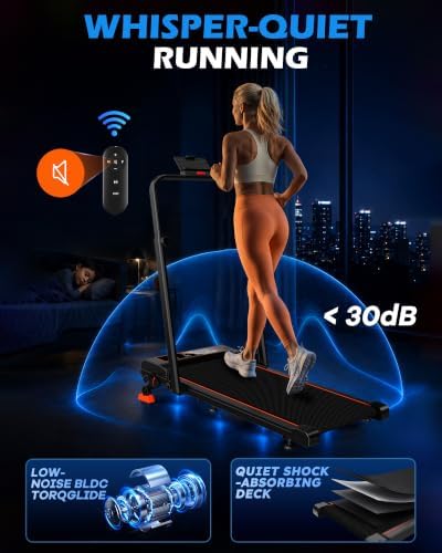 Walking Pad Treadmill with Incline 9% & Decline -4% 5 Level and Handle Bar - Image 6