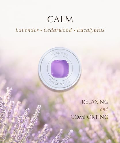 Calm (Lavender Essential Oil Refill), Compatible with STAROMA Waterless Essential Oil Diffuser – Premium Aromatherapy Fragrance, Gentle and Consistent Scent – for 200 sqft Small Home, Office, Car - Image 2