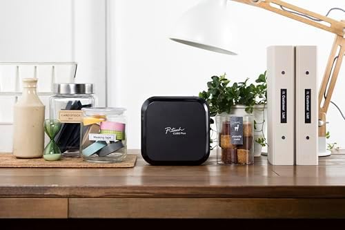 Brother P-touch CUBE Plus PT-P710BT Versatile Label Maker with Bluetooth Wireless Technology (Renewed Premium) - Image 2