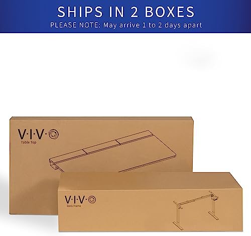 VIVO Black 60 x 30 in Standing Desk, DESK-KIT-1G6-P3B - Image 4