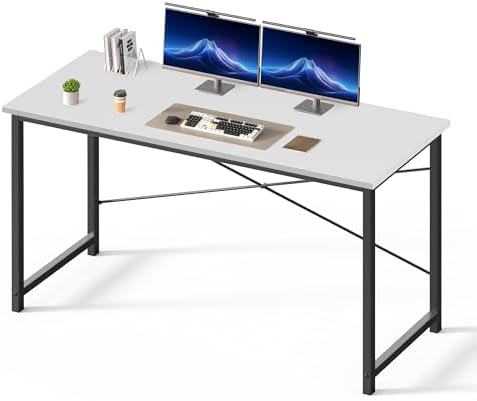 DUMOS 55 Inch Small Computer Desk, Gaming Desks for Home Office Bedroom by DumosLifestyle